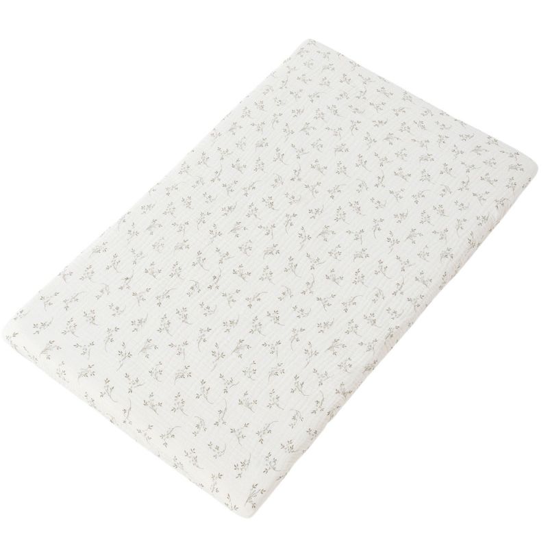 Drap housse de matelas cododo Olive Bloom Babyshower Produit 2