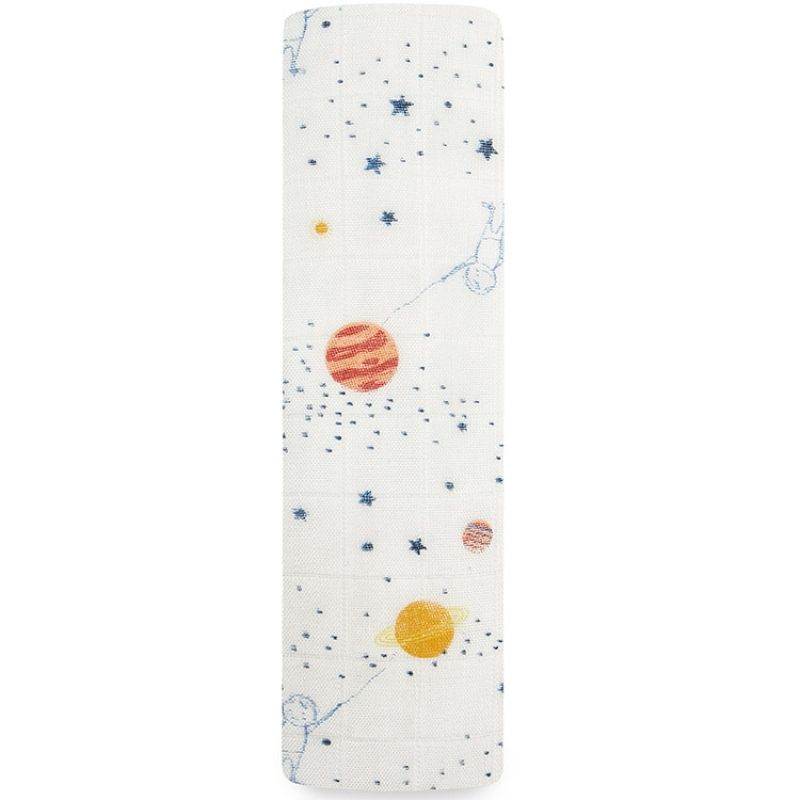 Maxi lange Silky Soft orbite Stargaze (120 x 120 cm) aden + anais