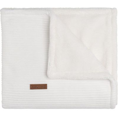 couverture en teddy sense blanche (70 x 95 cm)