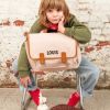 Cartable A4 maternelle Beige personnalisable (33 cm) Atelier Wagram Ambiance 8