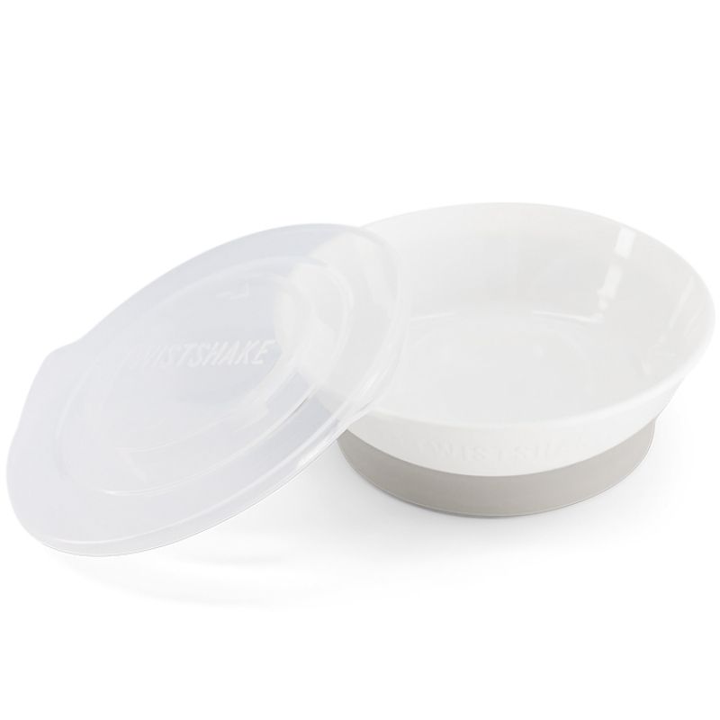 Assiette creuse blanche Twistshake