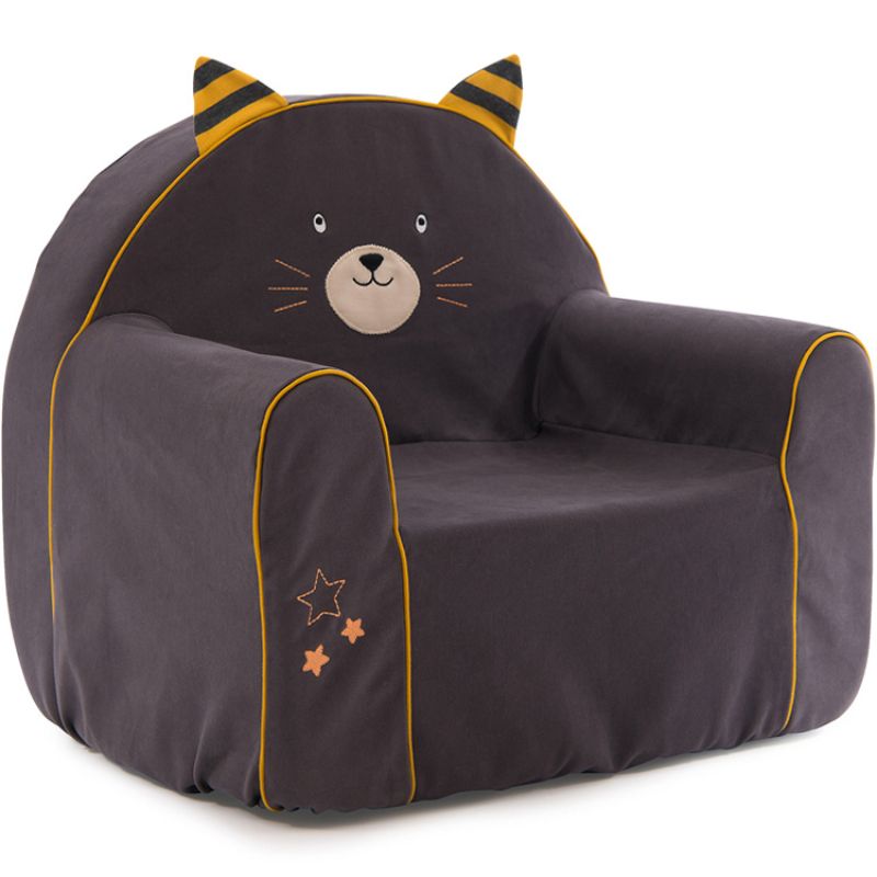 Fauteuil club chat Les Moustaches Moulin Roty