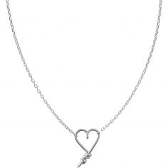 Collier Mon petit cœur (argent massif 925) - Padam Padam