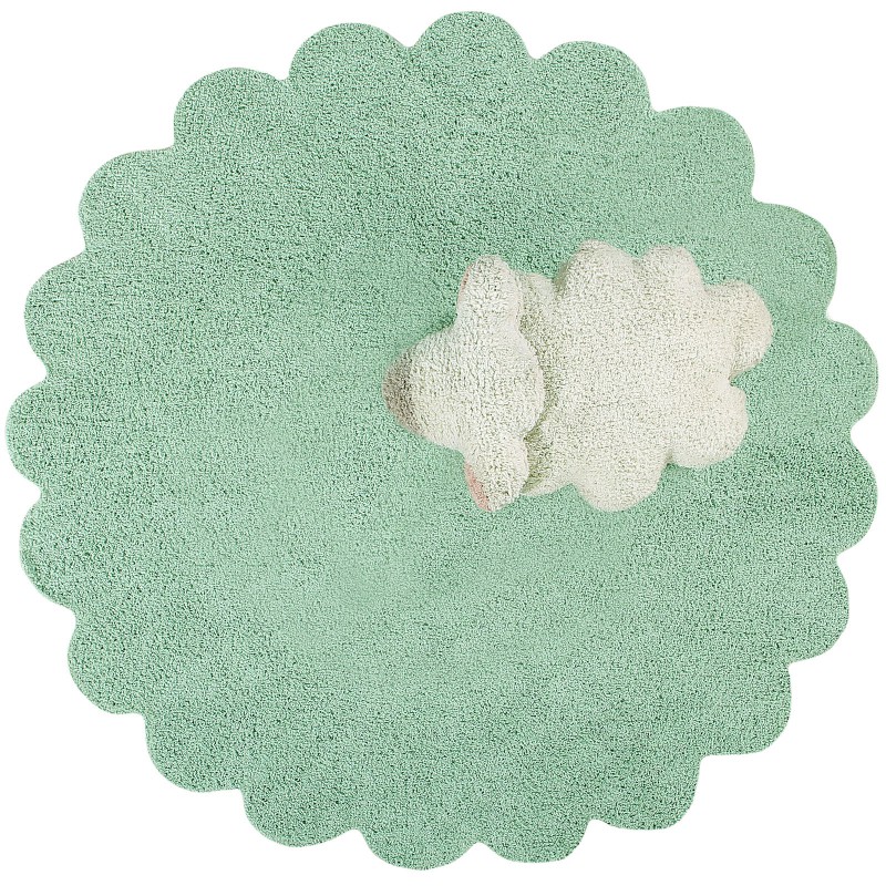 Tapis lavable mouton Puffy sheep Lorena Canals