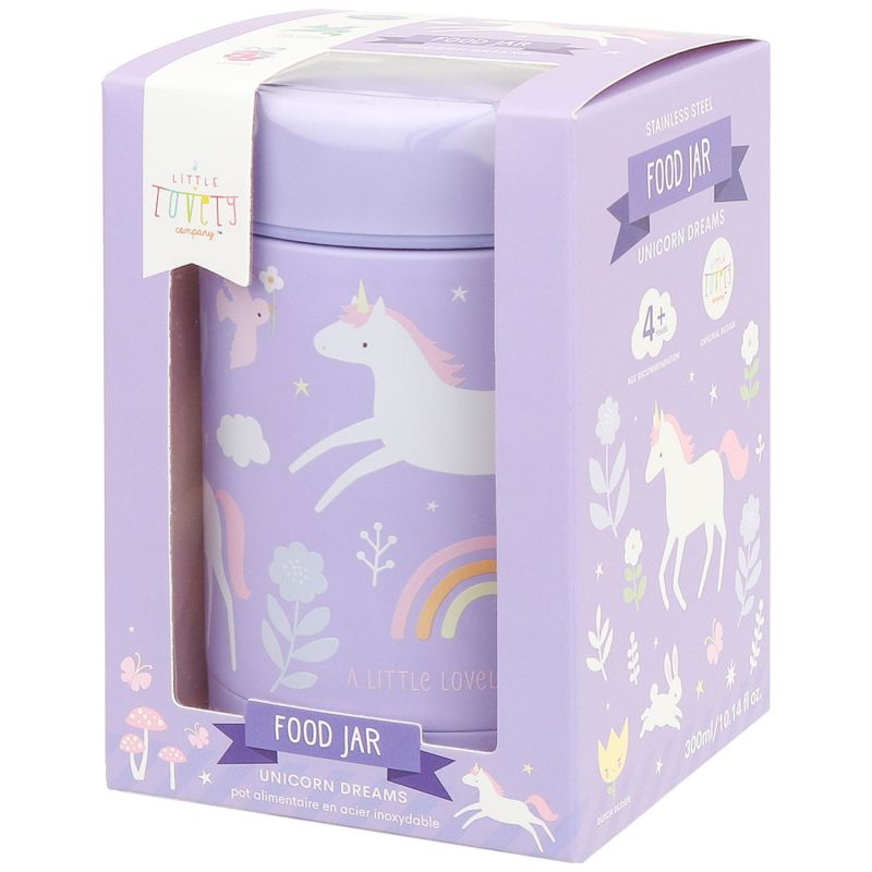 Boîte à repas isotherme Rêves de licorne A Little Lovely Company Packaging 8