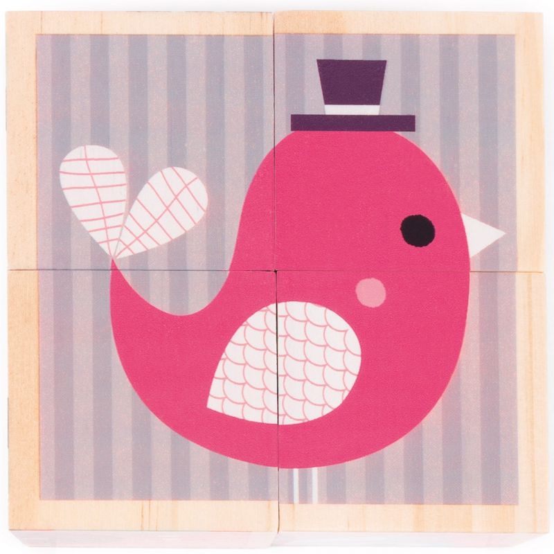 Mes premiers cubes Bébés animaux (4 cubes) Janod