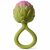 Variation Vert, rose du produit Hochet anneau de dentition 2 en 1 artichaut de la marque Oli & Carol
