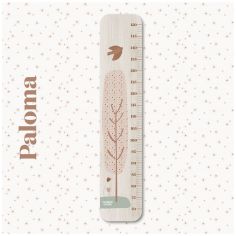 Toise en bois Paloma L'arbre Liberty personnalisable - Charlie et Suzie