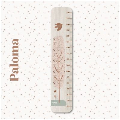 Toise en bois Paloma L'arbre Liberty personnalisable Charlie et Suzie