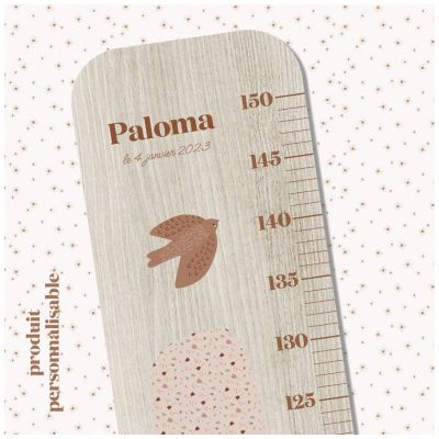 Toise en bois Paloma L'arbre Liberty personnalisable