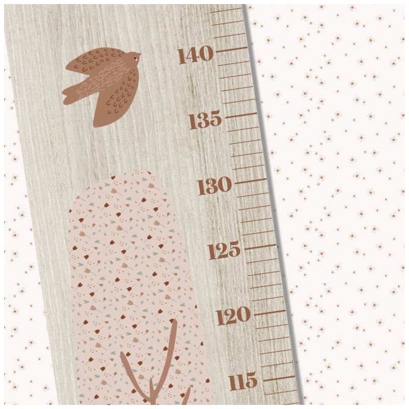 Toise en bois Paloma L'arbre Liberty personnalisable Charlie et Suzie Ambiance 4