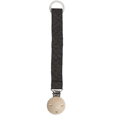 Attache sucette Diamond Anthracite Les Rêves d'Anaïs