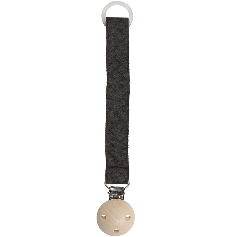 Attache sucette Diamond Anthracite Les Rêves d'Anaïs