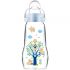 Biberon verre Opaque & Arctic Blue arbre et oiseaux - débit 2 moyen(260 ml) - MAM Biberon verre Opaque & Arctic Blue arbre et oiseaux - débit 2 moyen(260 ml) - MAM