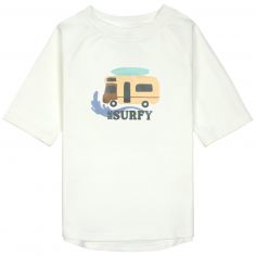 T-shirt anti-UV Camper écru (25-36 mois) - Lässig 