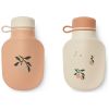 Lot de 2 gourdes réutilisables Lizzie Peach (150 ml) Liewood Produit 1