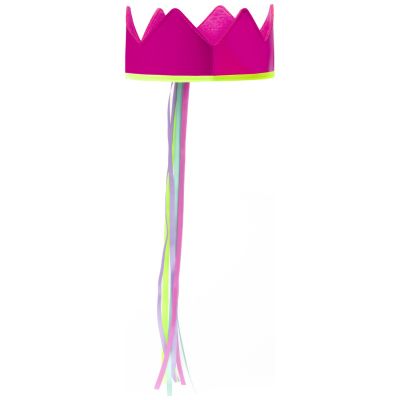 Set couronne et baguette Rose