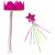 Variation Rose, violet, jaune du produit Set couronne et baguette Rose de la marque Ratatam