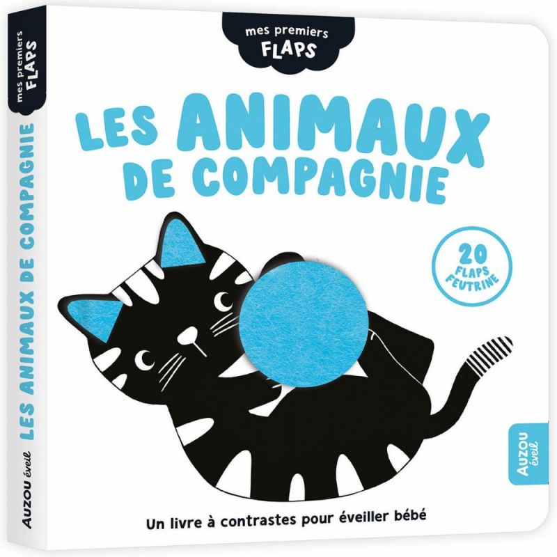 Mes premiers Flaps Les animaux de compagnie Auzou Editions Produit 1