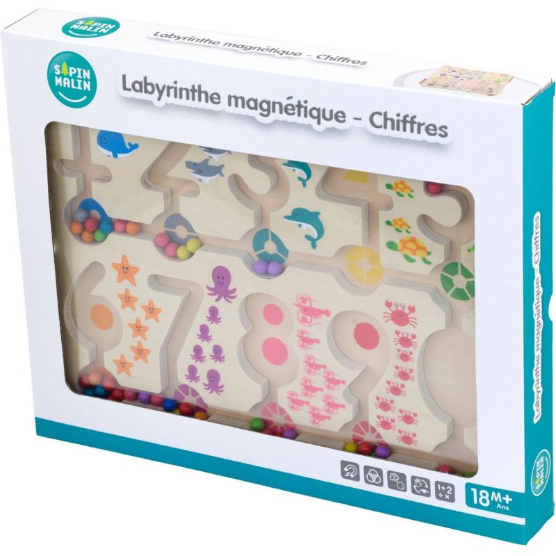 Labyrinthe magnétique en bois - Reconditionné Trousselier Produit 2