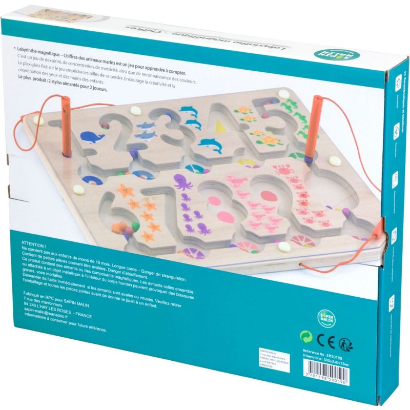 Labyrinthe magnétique en bois - Reconditionné Trousselier Produit 3