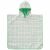 Variation Blanc, bleu, vert du produit Poncho de plage anti-UV Carreaux classiques de la marque Fresk