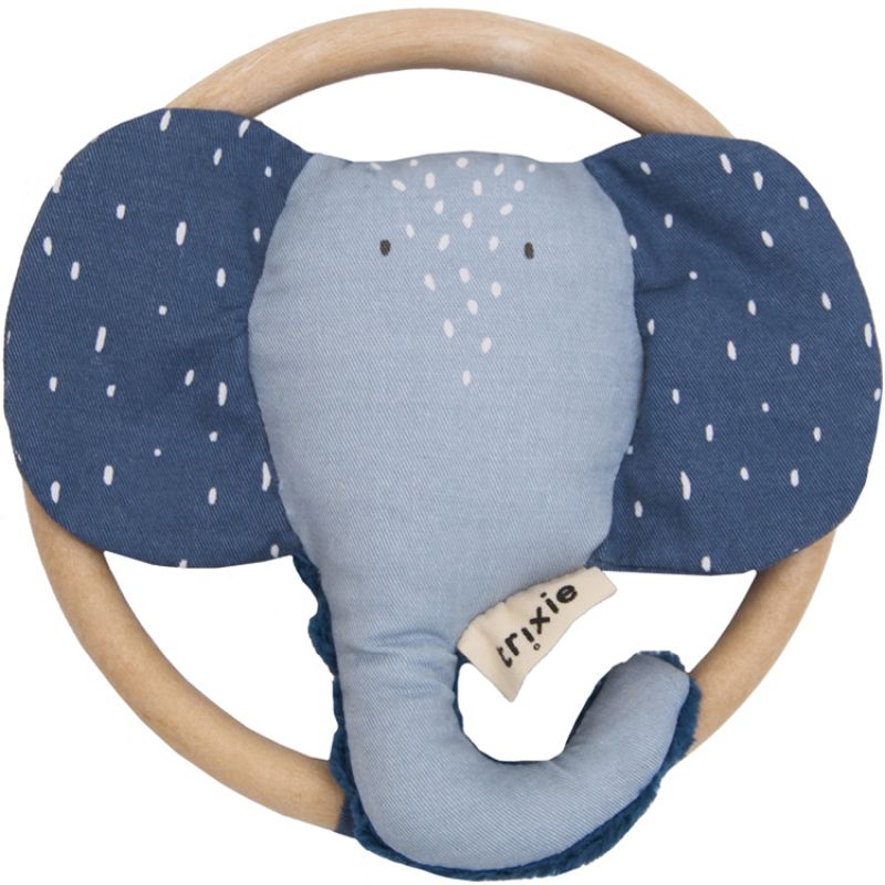 Hochet anneau Mrs. Elephant Trixie