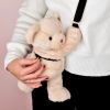 Sac bandoulière Doudou Ours ivoire (30 cm) Doudou et Compagnie Ambiance 5