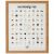 Variation Marron, Blanc du produit Affiche Mes Premières Fois Peau foncée Maman et Papa (40x50 cm) de la marque Les Petites Dates