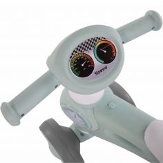 Porteur vélo vert d'eau