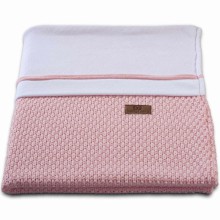 Couverture Robust Maille rose (70 x 95 cm)  par Baby's Only