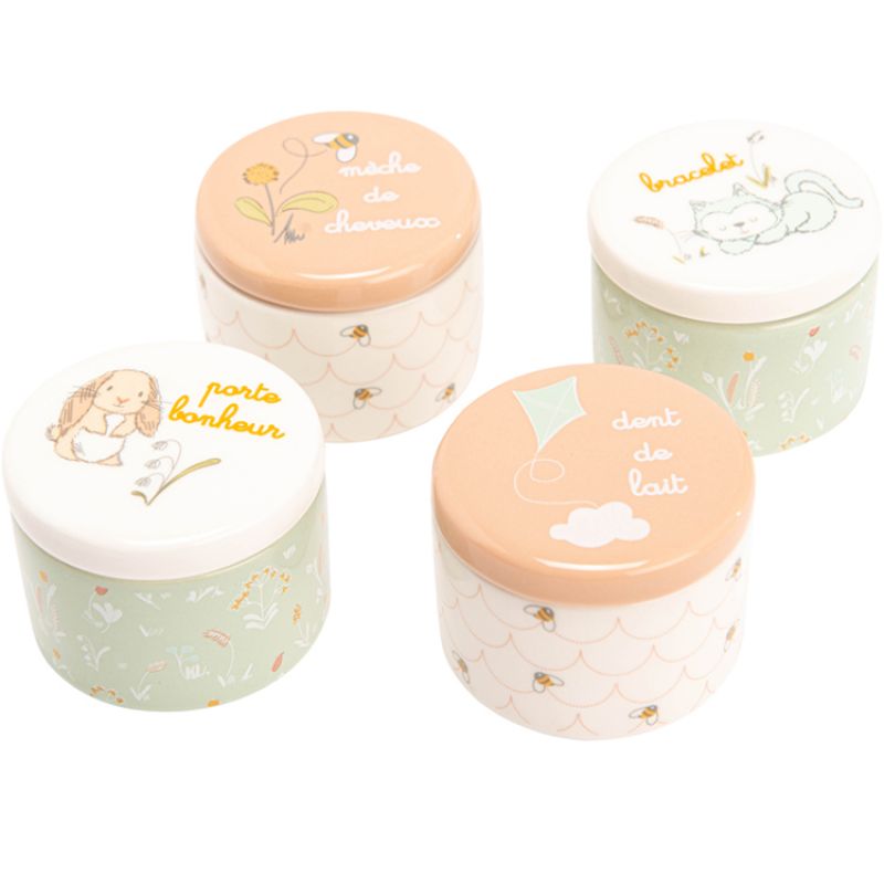 Coffret cadeau de naissance Léon le chaton Amadeus Les Petits