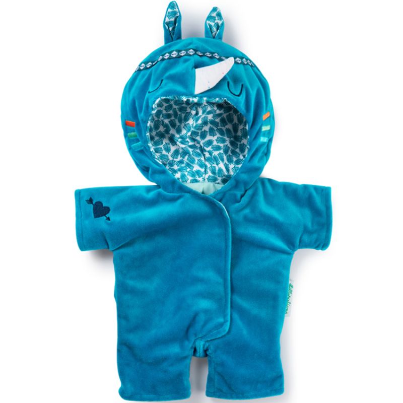 Combinaison pour poupon  Marius le rhinocéros (36 cm) Lilliputiens