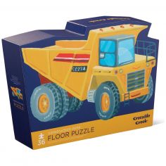 Puzzle Les véhicules de constructions (36 pièces) - Crocodile Creek