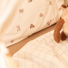 Drap housse en jersey Milky Coffee (70 x 140 cm)