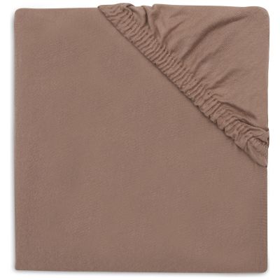 Drap housse en jersey Milky Coffee (70 x 140 cm) Jollein