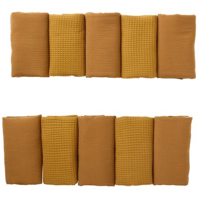 Tour de lit modulable et respirant havane