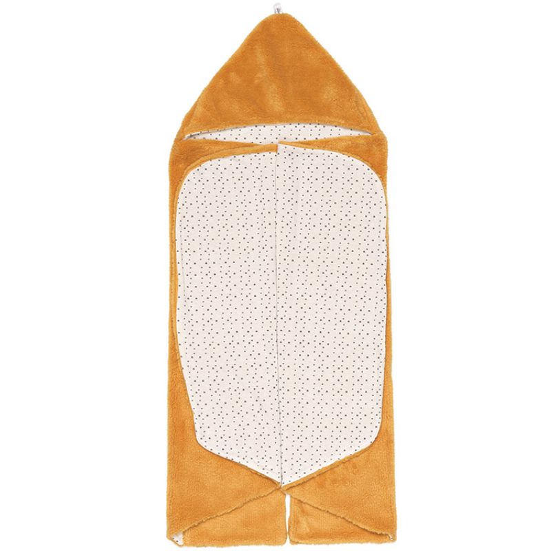 Couverture nomade Trendy wrapping Bumblebee Orange (80 x 80 cm) Snoozebaby