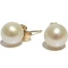 Boucles d'oreilles Perles de culture 4,5 mm (or jaune 375°) - Baby bijoux