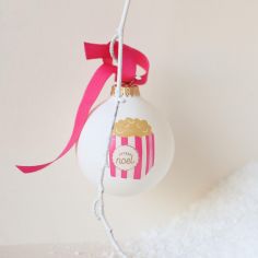 Boule de Noël Popcorn Noël Gourmand