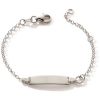 Gourmette maille rectangle (argent 925) Baby bijoux Produit 1