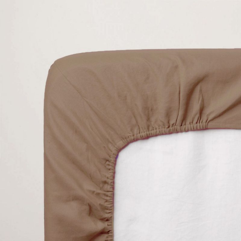 Drap housse en jersey Brun (70 x 140 cm) Mon P'tit Dodo Produit 3