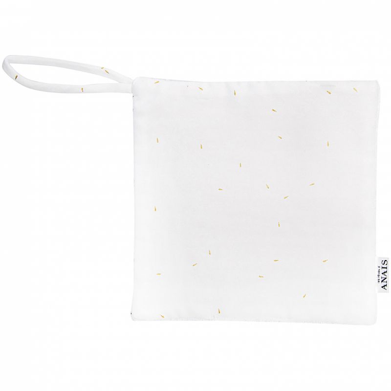 Doudou attache sucette Gold Blossom Les Rêves d'Anaïs