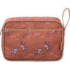 Trousse de toilette Faon marron - Fresk