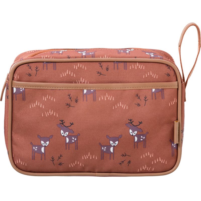 Trousse de toilette Faon marron Fresk Produit 1 grande taille