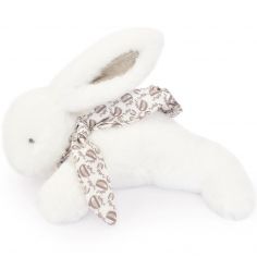 Peluche Lapin Doudou Pantin blanc (25 cm) - Doudou et Compagnie
