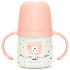 Biberon d'apprentissage Wild&Free Night and Day Rose (150Ml) - Suavinex