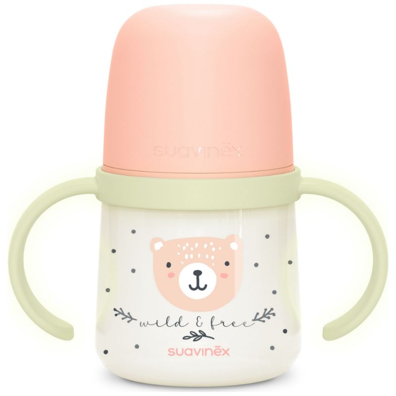 Biberon d'apprentissage Wild&Free Night and Day Rose (150Ml) Suavinex Produit 3