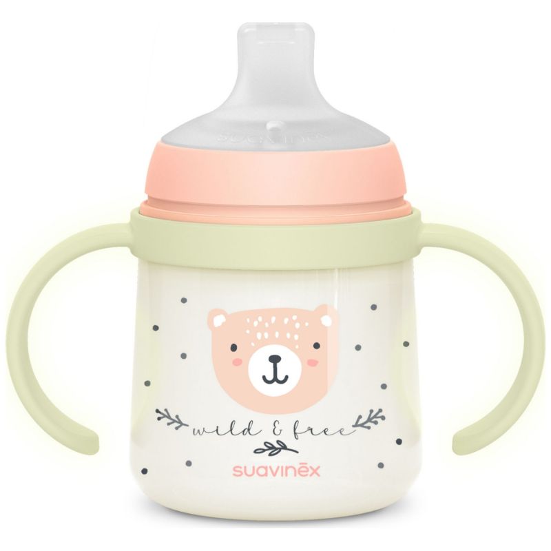 Biberon d'apprentissage Wild&Free Night and Day Rose (150Ml) Suavinex Produit 4