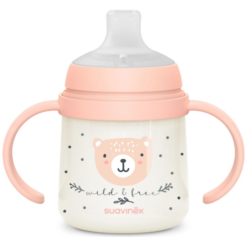 Biberon d'apprentissage Wild&Free Night and Day Rose (150Ml) Suavinex Produit 5